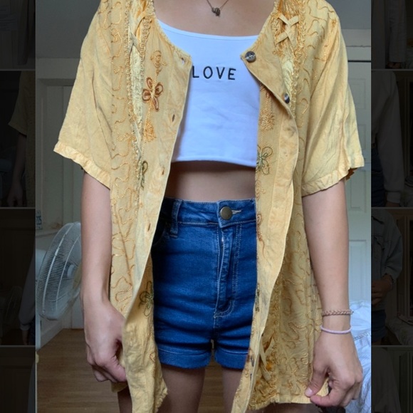 Vintage short sleeve cardigan - Picture 1 of 3